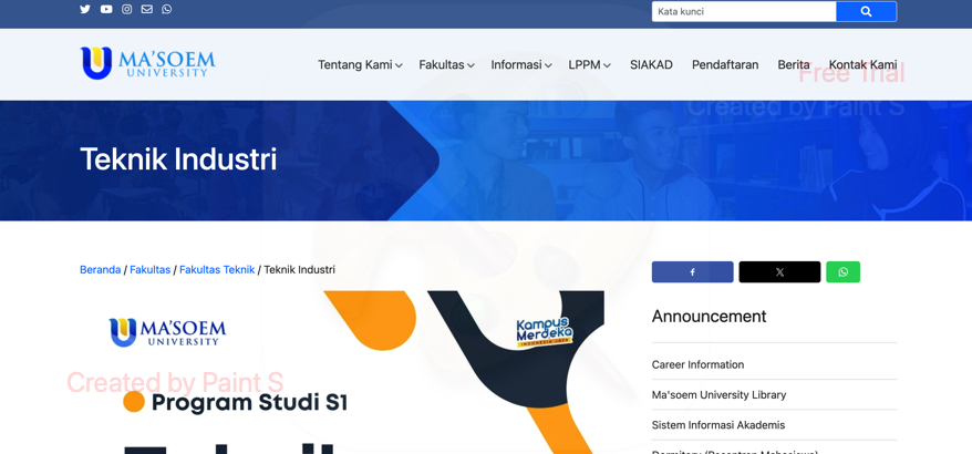 Jurusan Teknik Industri di Bandung: Kuliah di Universitas Ma’soem, Bisa Sambil Jadi Pengusaha